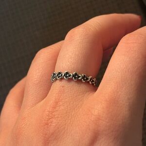 Pandora Floral Elegance Ring RETIRED size 7